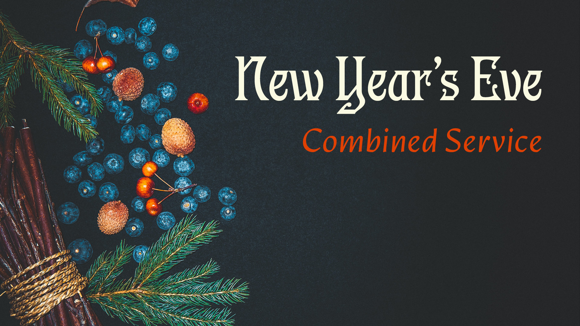 Combined New Year's Eve Service