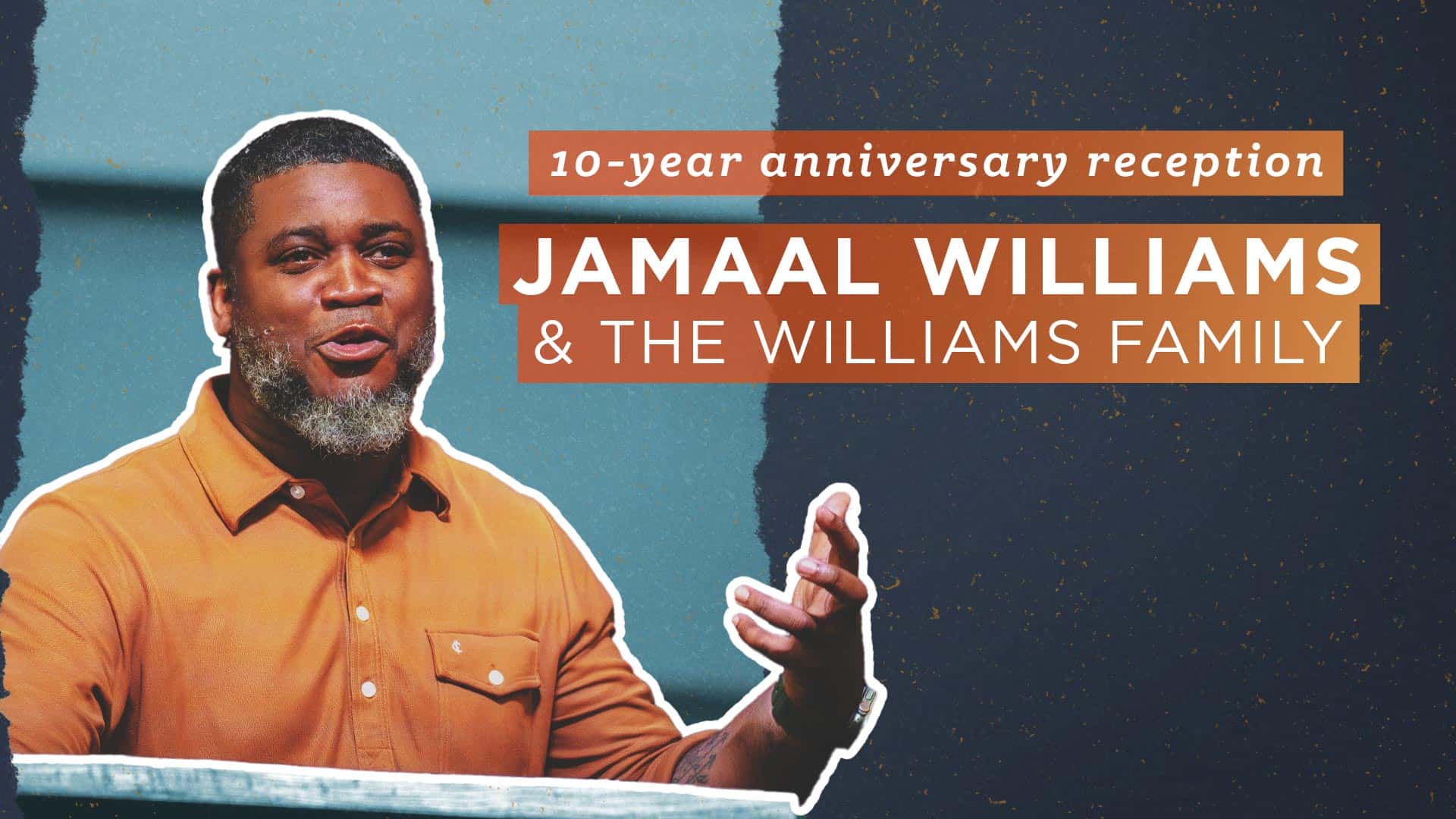 Jamaal Williams 10-Year Anniversary Reception